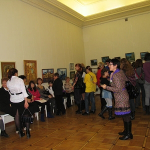 Выставка произведений участников Всероссийского фестиваля художественного творчества детей «Я – автор» в РАХ, 2011