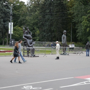 12.09.2015. Москва. Парк "Сокольники ". Фестиваль клоунского искусства.