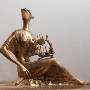 З.К. Церетели (1934-2025). Премия «Сердце». 2009 г. Бронза. 50х40х30. Собственность семьи автора. Фото пресс-служба РАХ.