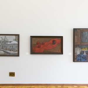 Выставка произведений Алексея Суховецкого в залахРАХ. Фото:Виктор Берёзкин, пресс-служба РАХ