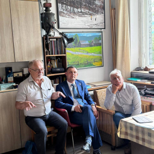 Рабочий визит Президента РАХ В.З. Церетели и академической делегации в Курск. Фото: Правительство Курской обл