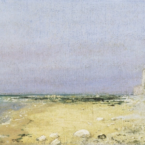 В.Д.Поленов (1844-1927). Нормандский берег.1871. Государственный музей-заповедник В.Д.Поленова.