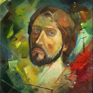 В.К. Калёнов. Автопортрет. 2003. Холст, масло. 65х60 см.