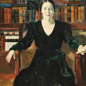 Корин П.Д. (1892 – 1967). Портрет В.Д. Богдановой. 1942 г.